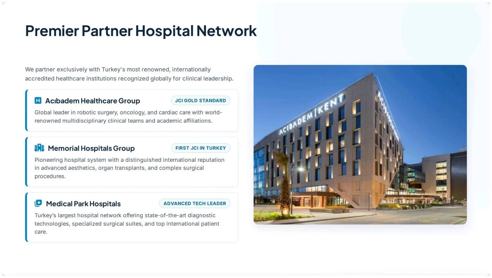 İZHEALTHCARE — detail